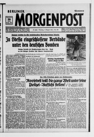 Berliner Morgenpost vom 19.08.1941