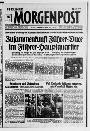 Berliner Morgenpost vom 30.08.1941