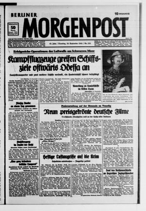 Berliner Morgenpost vom 16.09.1941