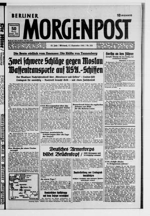 Berliner Morgenpost vom 17.09.1941