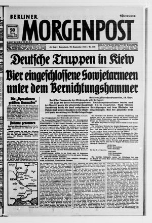 Berliner Morgenpost vom 20.09.1941
