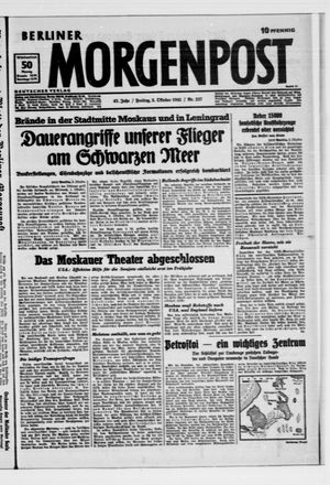 Berliner Morgenpost vom 03.10.1941