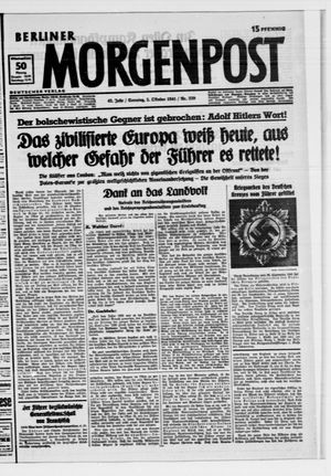 Berliner Morgenpost vom 05.10.1941