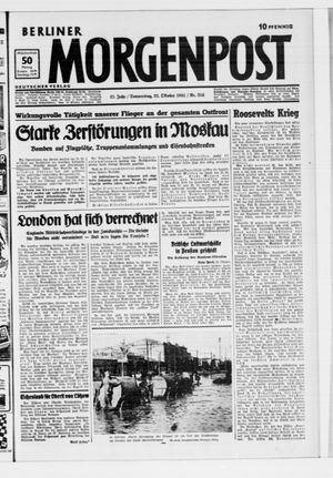 Berliner Morgenpost vom 23.10.1941