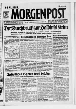 Berliner Morgenpost vom 30.10.1941