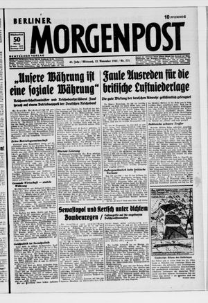 Berliner Morgenpost vom 12.11.1941