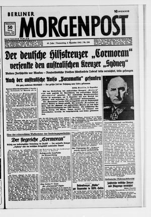 Berliner Morgenpost vom 04.12.1941