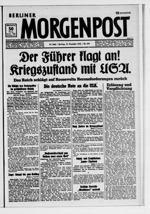 Berliner Morgenpost vom 12.12.1941