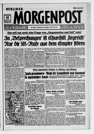 Berliner Morgenpost vom 30.12.1941