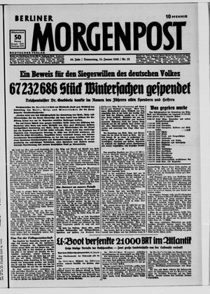 Berliner Morgenpost on Jan 15, 1942
