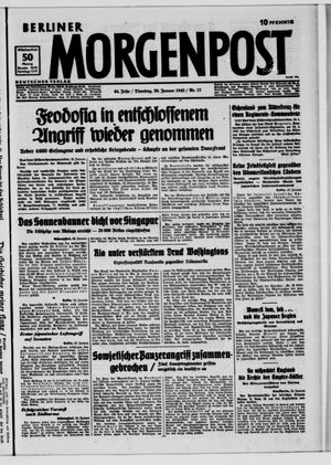 Berliner Morgenpost on Jan 20, 1942