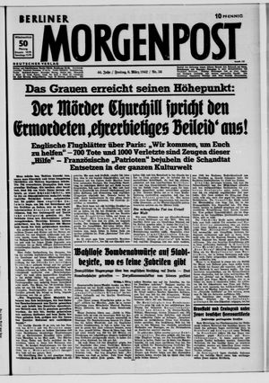 Berliner Morgenpost vom 06.03.1942