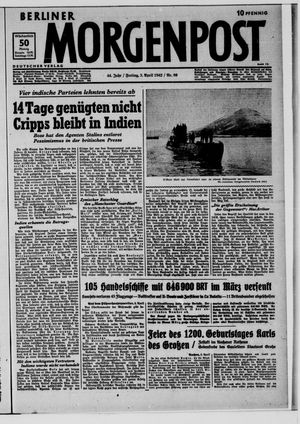 Berliner Morgenpost vom 03.04.1942