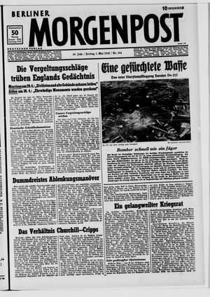 Berliner Morgenpost vom 01.05.1942