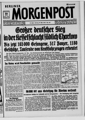 Berliner Morgenpost vom 29.05.1942