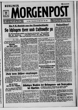 Berliner Morgenpost vom 30.05.1942