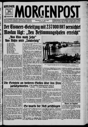 Berliner Morgenpost vom 11.07.1942