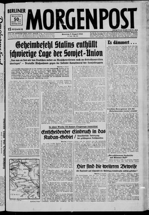 Berliner Morgenpost vom 09.08.1942