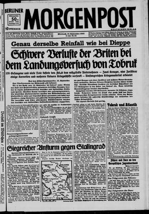 Berliner Morgenpost vom 16.09.1942