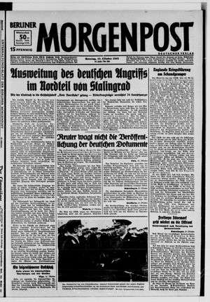 Berliner Morgenpost vom 18.10.1942