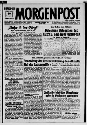 Berliner Morgenpost vom 27.10.1942