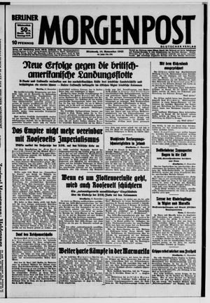 Berliner Morgenpost on Nov 18, 1942
