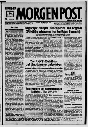 Berliner Morgenpost on Nov 20, 1942
