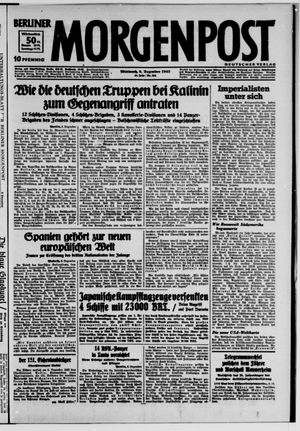 Berliner Morgenpost vom 09.12.1942