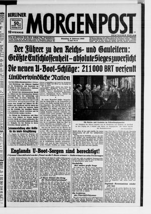 Berliner Morgenpost vom 09.02.1943