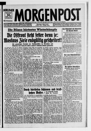 Berliner Morgenpost on Apr 4, 1943