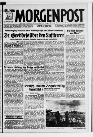 Berliner Morgenpost vom 11.04.1943