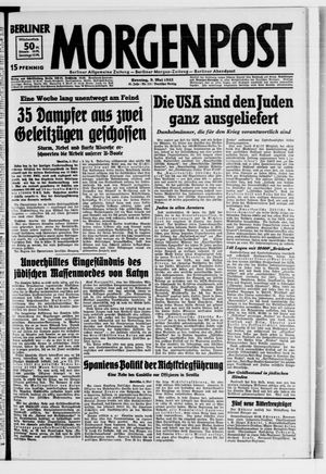 Berliner Morgenpost vom 09.05.1943
