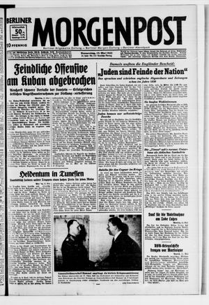 Berliner Morgenpost vom 13.05.1943