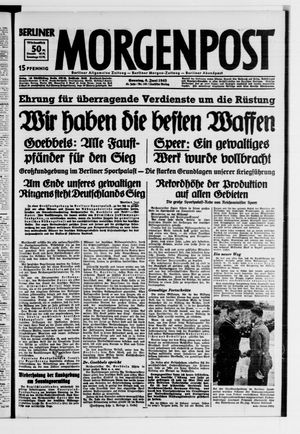 Berliner Morgenpost vom 06.06.1943