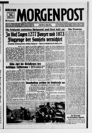 Berliner Morgenpost vom 11.07.1943