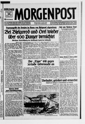 Berliner Morgenpost vom 15.07.1943