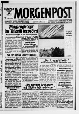Berliner Morgenpost vom 29.07.1943