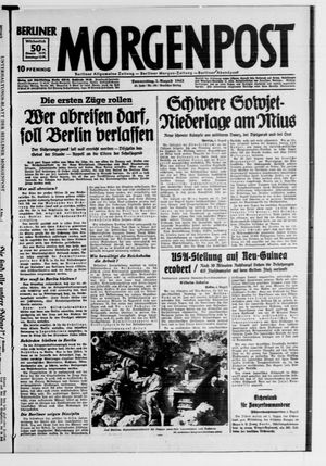 Berliner Morgenpost vom 05.08.1943