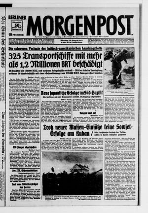 Berliner Morgenpost vom 10.08.1943