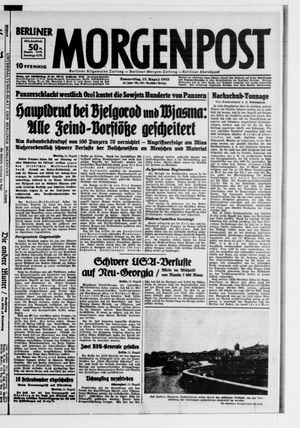 Berliner Morgenpost vom 12.08.1943