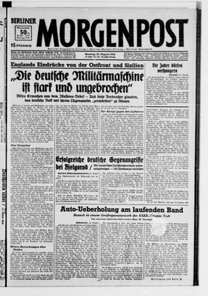 Berliner Morgenpost vom 22.08.1943