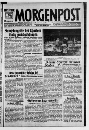 Berliner Morgenpost vom 09.09.1943