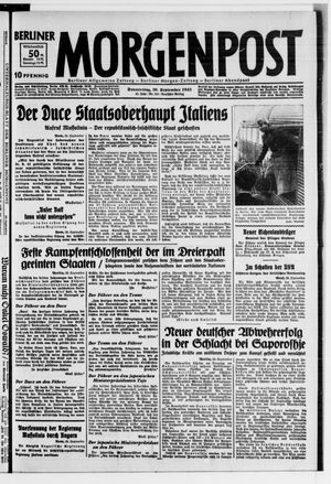 Berliner Morgenpost vom 30.09.1943