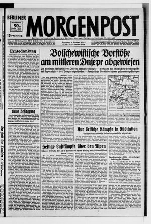Berliner Morgenpost vom 03.10.1943