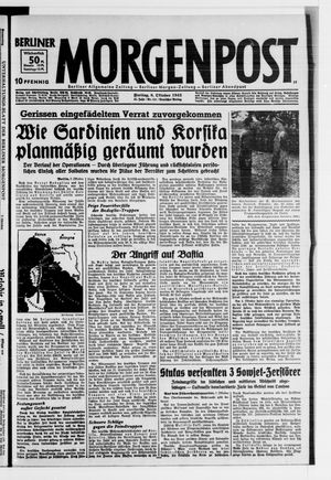 Berliner Morgenpost vom 08.10.1943