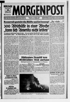 Berliner Morgenpost on Oct 17, 1943