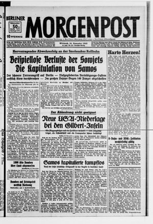 Berliner Morgenpost vom 24.11.1943