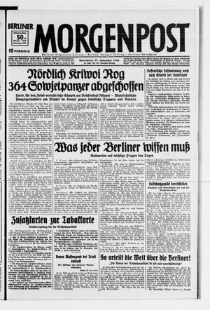 Berliner Morgenpost vom 27.11.1943