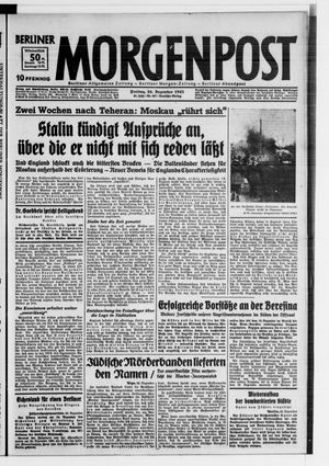 Berliner Morgenpost vom 24.12.1943