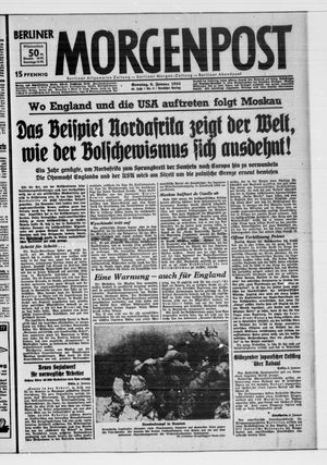 Berliner Morgenpost vom 09.01.1944